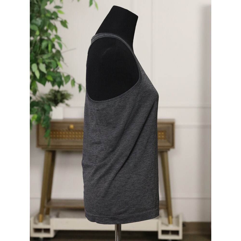 Lululemon Swiftly Tech Racerback Tank Dark Gray Size 10 Athletic Workout Top - Picture 4 of 9